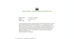 Desktop Screenshot of birzan-claudio.instructor-autorizat.ro